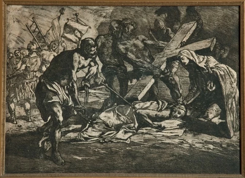 Via Crucis, Gesù Cristo aiutato